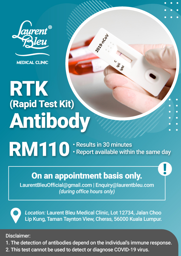 Klinik daddy swab test